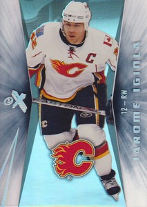 2008-09 Ultra Hockey EX Essential Credentials #36 Jarome Iginla