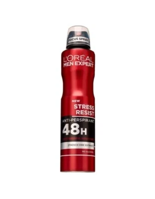 L'oreal Men Expert Stress Resist Anti-Perspirant 48h Deodorant 250 ml  pack - Image 1 of 3
