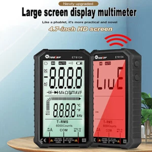 Digital Multimeter Messgerät LCD Profi Strommesser Voltmeter Amperemeter Neu - Bild 1 von 1
