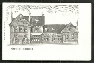 Meerssen Art Nouveau Railway Station Math Crolla Limburg Netherlands 1899 - Picture 1 of 1