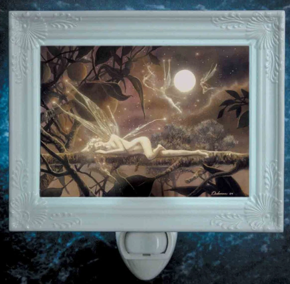 HADA DE VERANO David Delamare La Porcelana Jardín Luz Nocturna LED Foto 1 de 1