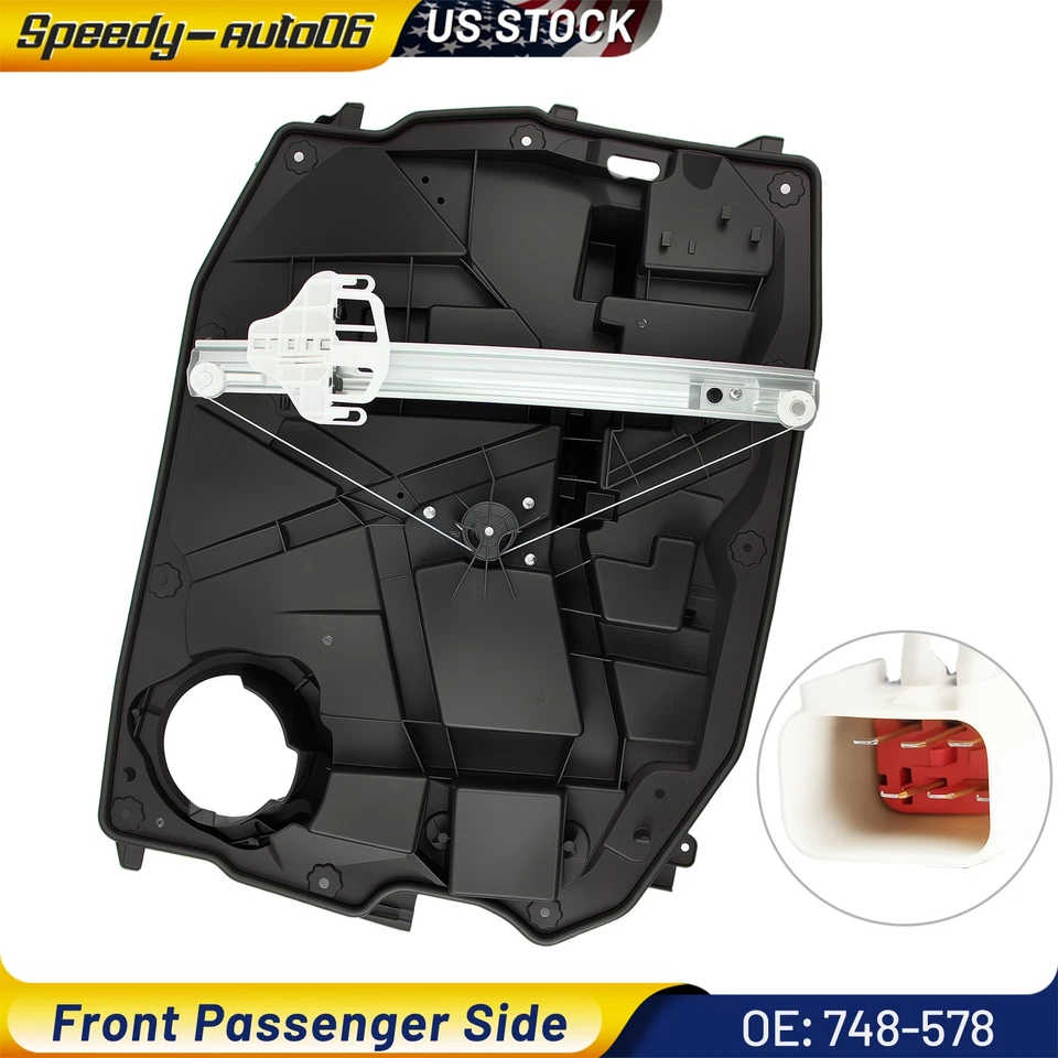 For 2008-2013 Jeep Liberty Front Right Side Power Window Regulator With Motor - Изображение 1 из 4