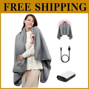 Luxurious Cordless Heated Blanket with Rechargeable Battery - Picture 1 of 11