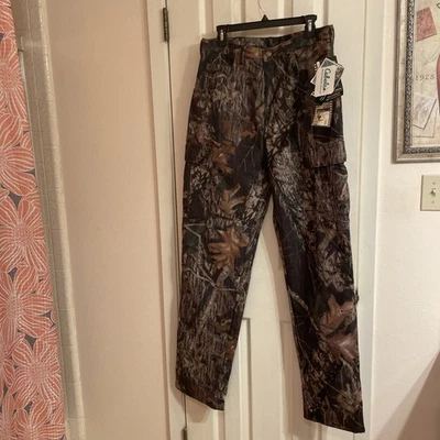 Mossy Oak Pants 32 REG Break Up Country Camouflage With Thinsulate Insulation - Image 1 of 4