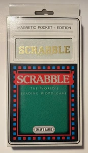 Scrabble Magnetic Pocket Edition Spear's Word Game 1988 - Picture 1 of 5