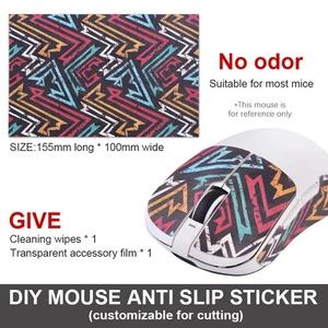15*11cm DIY Anti-Slip Mouse Sticker For Universal Wireless Gaming Mouse - Afbeelding 1 van 20