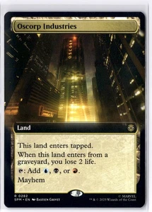 Oscorp Industries (Extended Art) 282 MTG Marvel's Spider-Man Non-Foil NM/M - Picture 1 of 2