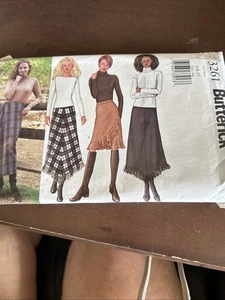 butterick patterns3261 Misses Skirts Sz 6-8-10 - Picture 1 of 3
