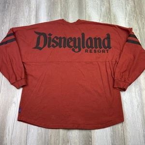 Maglia Disneyland Resort Spirit 2XL rossa nera a righe manica lunga parchi * - Foto 1 di 10