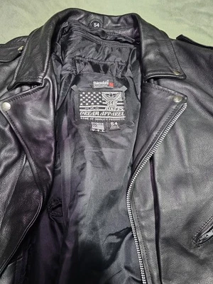 Motociclista Dream Apparel Cuero Pesado Para Hombre Talla 54 Ventilado Aislado Forrado Motocicleta  Foto 1 de 4