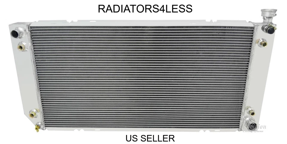 NEW CHAMPION 3 ROW ALUMINUM RADIATOR 34" CORE CHEVY TRUCK SUBURBAN YUKON TAHOE - Image 1 of 2