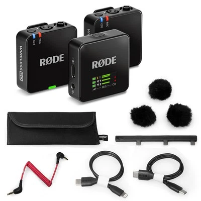 RØDE Rode Wireless GO Gen 3 Drahtloses 2-Kanal Mikrofon-Funksystem