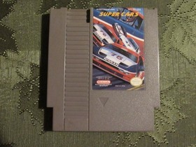 Super Cars for Nintendo NES - Contacts Cleaned, Tested WORKING