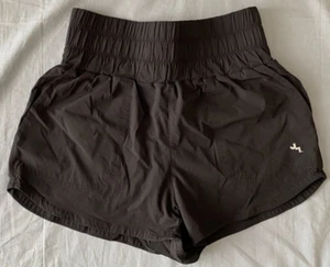 Joy Lab pantaloncino donna integrato mutandine logo tasche nero piccolo - Foto 1 di 10