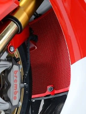 Protector de radiador de aluminio negro R&G Racing para Honda CBR1000RR SP 2014-2016 Foto 1 de 4