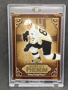 Sidney Crosby RARE ROOKIE RC INVESTMENT CARD UPPER DECK PENGUINS 2005-06 HOF - Picture 1 of 2