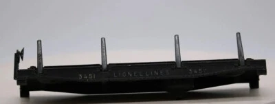 Lionel 3451 Operating Log Unloading Car Parts or Repair O Gauge 1:48 Scale - Image 1 of 4