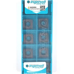 10 insertos de carburo recubiertos de fresado CNC INGERSOLL SDMS 1305MDR-PH - grado IN4035 - Imagen 1 de 8