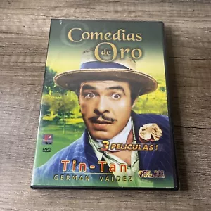 Comedias de Oro: Tin Tan, Vol. 11 (DVD,2004) 3 Movies Tin Tan NEW & SEALED - Imagen 1 de 2