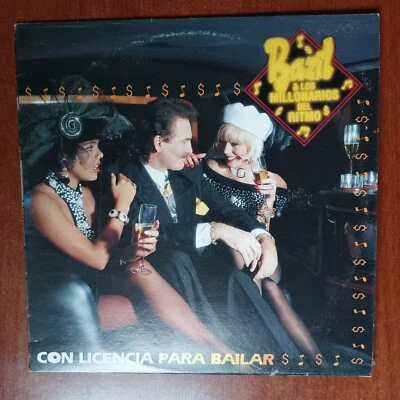 Bazil Y Los Millonarios Del Ritmo – Con Licencia Para Bailar [1992] Vinyl LP Foto 1 de 4