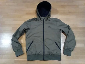 Emporio Armani EA7 Light Jacket Rain Hood Grape Leaf Size XS Polyamide Regular - Picture 1 of 12