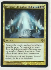 Magic The Gathering 1x Brilliant Ultimatum FOIL Morningtide NM - Picture 1 of 10