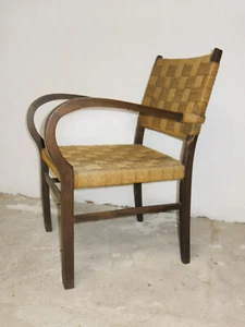 1 V 3 BAUHAUS ART DECO ERICH DIECKMANN ARMLEHNSTUHL LOUNGE CHAIR SESSEL 1920 - Picture 1 of 16