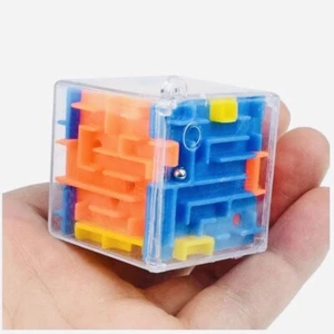 Magic Cube Puzzle Trasparente a Sei Lati Velocità Rolling Ball per Bambini 1 Pz - Foto 1 di 6
