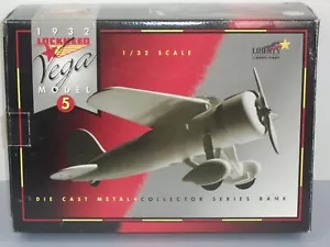 Liberty Classics 1/32 Scale 1932 Lockheed Vega Model 5 Bank - Picture 1 of 2