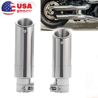 2x Silenciador de escape Shorty GP para motocicleta Indian Scout Sixty 2015-2025 Foto 1 de 4