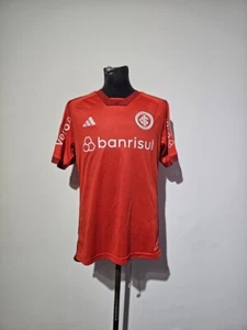 Inter Porto Alegre soccer jersey Adidas 2023 Size M match prepared Libertadores - Picture 1 of 8