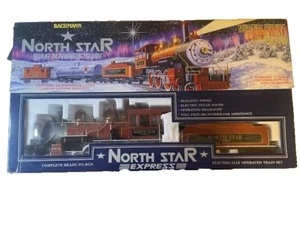 Vintage Bachmann Train Set G Scale Big Hauler North Star Express #90018 See Desc - Picture 1 of 3
