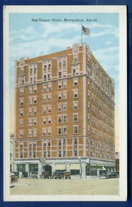 Gay Teague Hotel Montgomery Alabama al old postcard - Picture 1 of 2