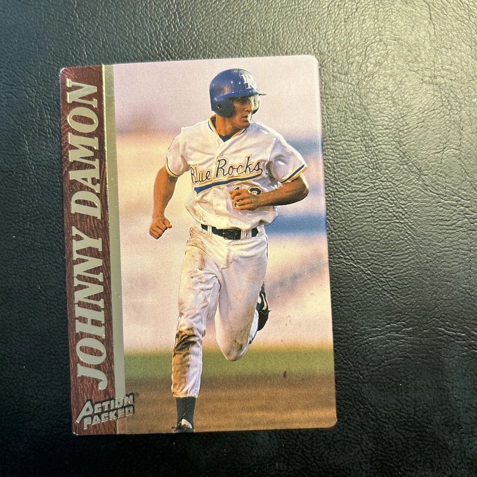 B10 1995 Action Packed #22 Johnny Damon Wilmington, Blue Rocks - Image 1 of 2