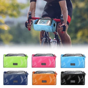 Waterproof Bike Handlebar Bag  Front Bag Touchscreen  Holder M8R1 - Picture 1 of 11