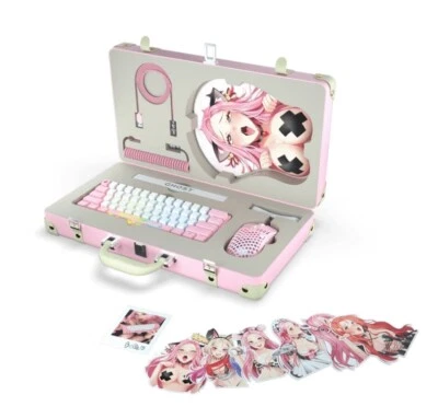 Belle Delphine X Ghost Keyboards Collector’s Edition Combo 1/2000 w/SIGNED Photo - Image 1 of 4