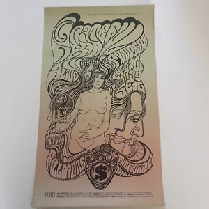 Póster Bill Graham BG 62 primera impresión relleno arte Grateful Dead - Imagen 1 de 6