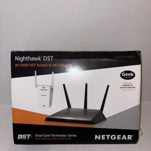 Netgear Nighthawk DST AC1900 DST Router + adapter DST - R7300DST-100NAS - Zdjęcie 1 z 5