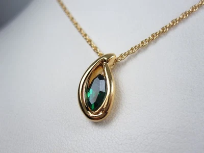 Colgante Nina Ricci Chapado en Oro con Cristales de Swarovski 16"-18" Longitud - 8060 Foto 1 de 3