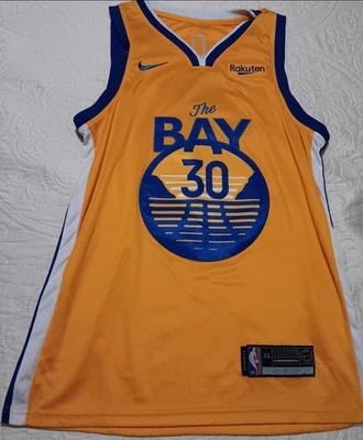 Camiseta para hombre NBA Nike talla 44 Golden State Warriors Stephen Curry #30 Foto 1 de 3