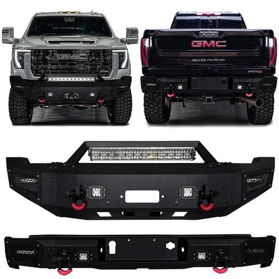 Vijay For 2024-2026 GMC Sierra 2500hd/3500hd Front or Rear Bumper w/ LED Light - Image 1 of 4