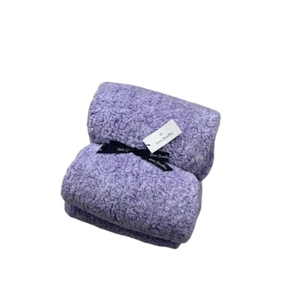 NEW**Vera Bradley Fluffy Fleece Blanket Maddalena Paisley Periwinkle Lil… - Image 1 of 4