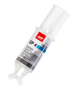 APP EP4 - 2K Epoxid Klebstoff, transparent, 2 x 12,5 ml | Kartusche Universalkle - Bild 1 von 12