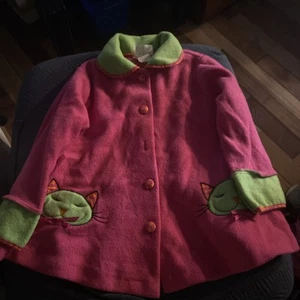 Girls Chicken Noodle Pink Jacket Size 5 - Picture 1 of 5