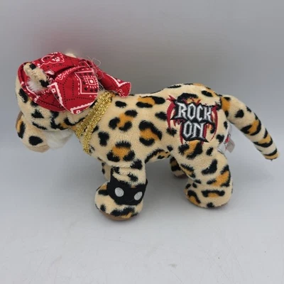 Peluche Webkinz Virtual Pet - Rockerz - ROCK ON LEOPARD  Foto 1 de 4