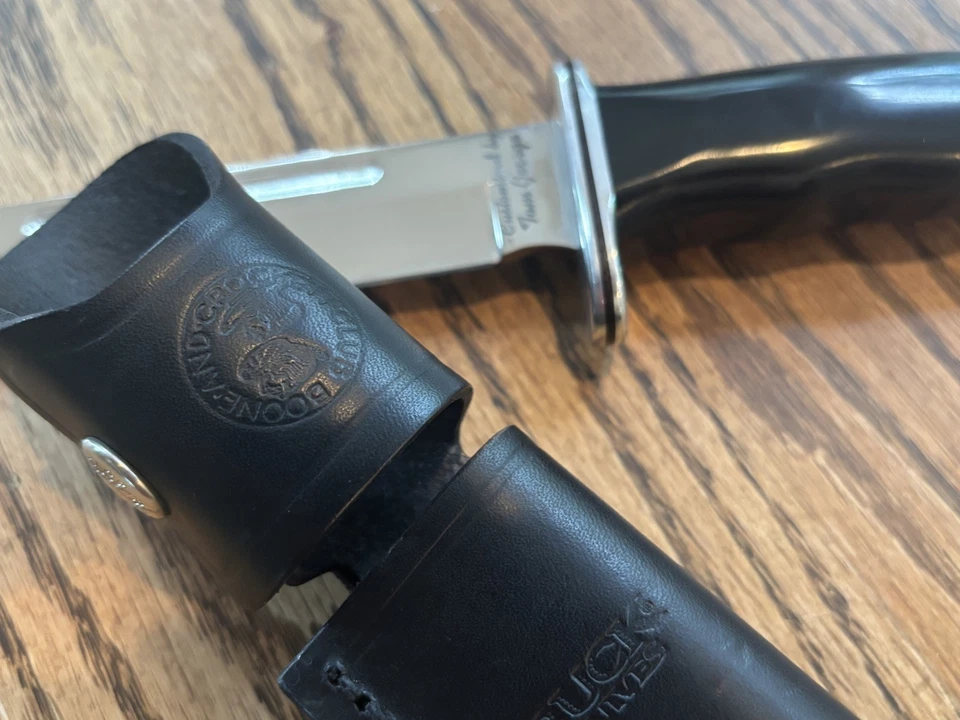 Cuchillo personalizado Boone & Crocket Buck 120 de Tom George Foto 1 de 4