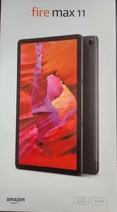 ⭐NEW SEALED Amazon FIRE MAX 11 (13th Gen) Tablet 2k Display WiFi 6/64GB ALEXA ⭐ - Picture 1 of 4