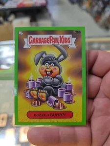 2024 Topps GPK Green Day Garbage Pail Kids Green Parallel Buzzed Bunny 29B - Picture 1 of 2