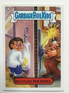 Garbage Pail Kids Topps 2005 Sticker All New Series 4 38a Recycled Michael