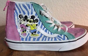 Vans SK8-HI Disney Mickey Mouse Minnie Shoes Kids Size 3 - Picture 1 of 11